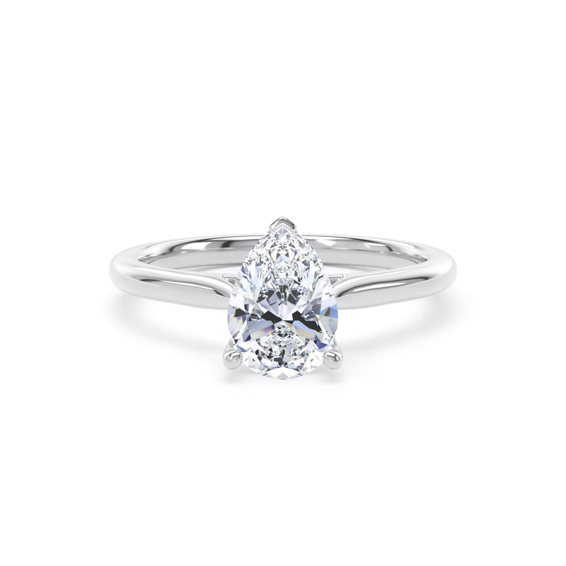 Lab Grown Diamond Solitaire Pear