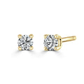 Round Brilliant studs