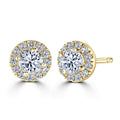 DIamond Halo earrings