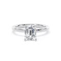 Lab Grown Diamond Solitaire Emerald