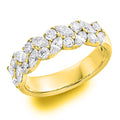 Double Row fancy diamond