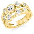 Diamond Bubble Ring