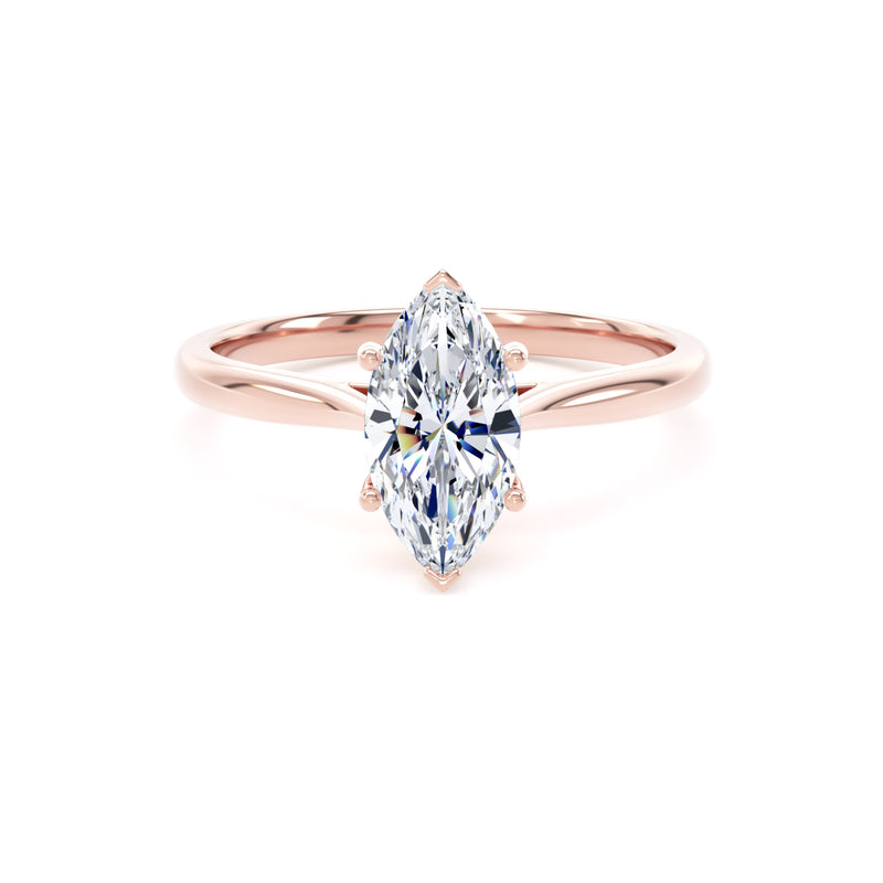 Lab Grown Diamond Solitaire Marquise