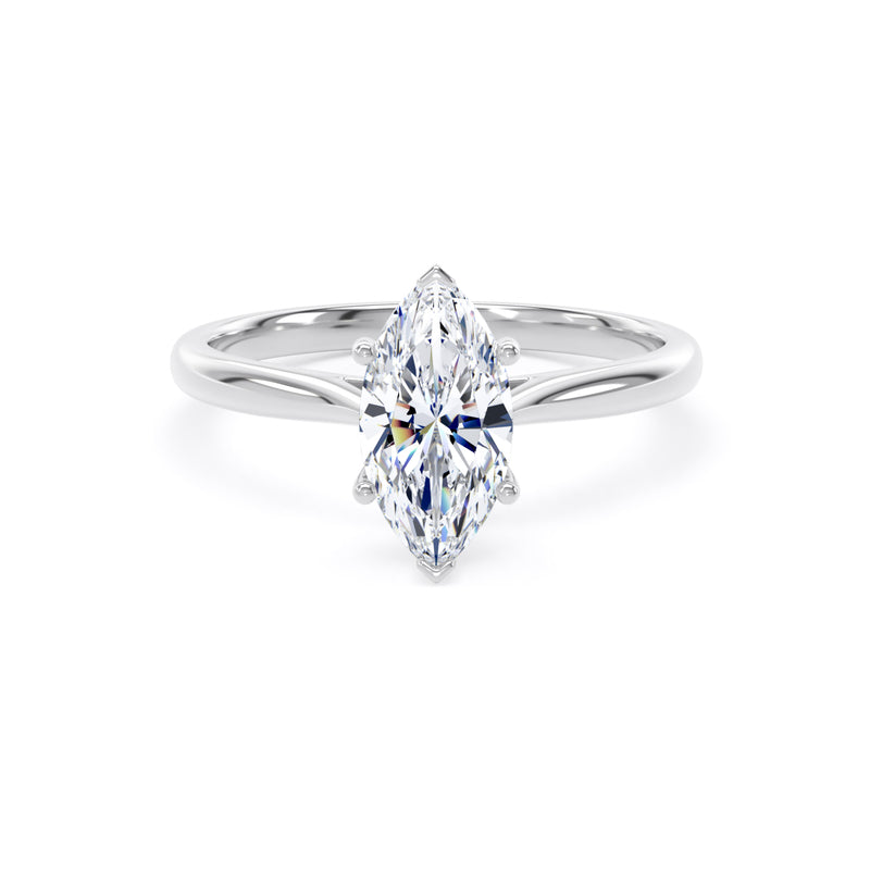 Lab Grown Diamond Solitaire Marquise