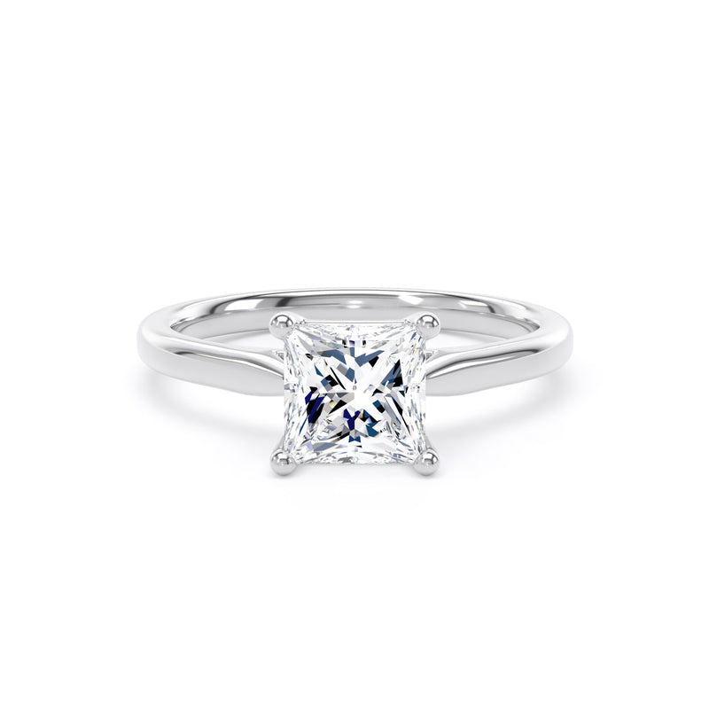 Lab Grown Diamond Solitaire Princess cut