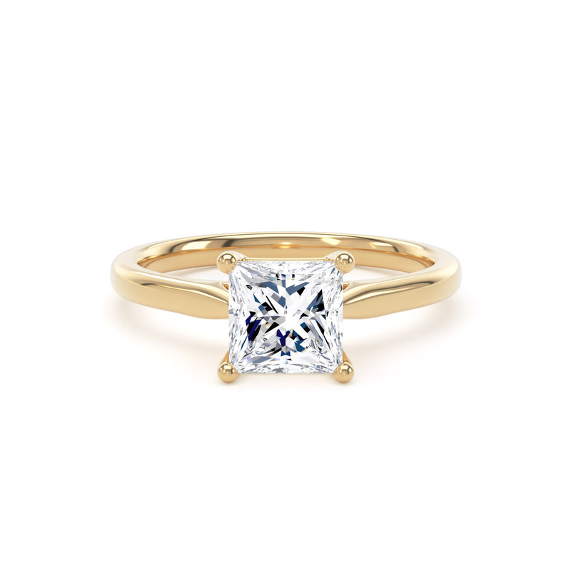 Lab Grown Diamond Solitaire Princess cut