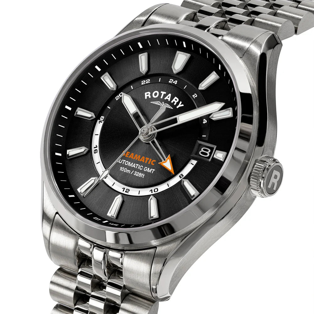 Rotary Seamatic 100 GMT Automatic
