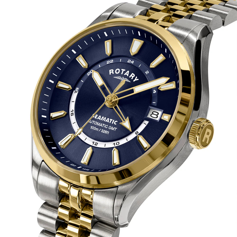 Rotary Seamatic 100 GMT Automatic