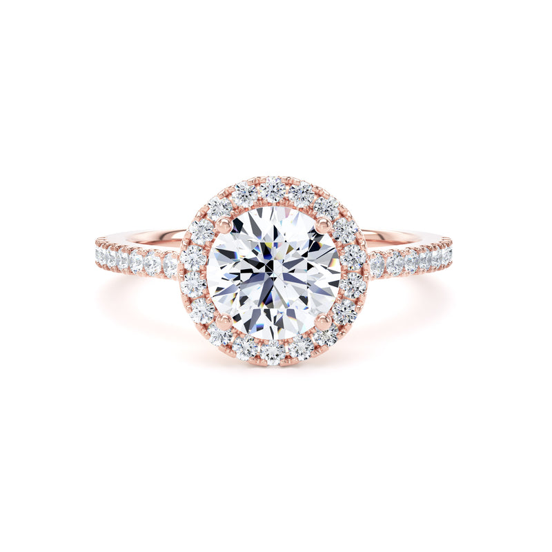 Round Brilliant Cut Halo