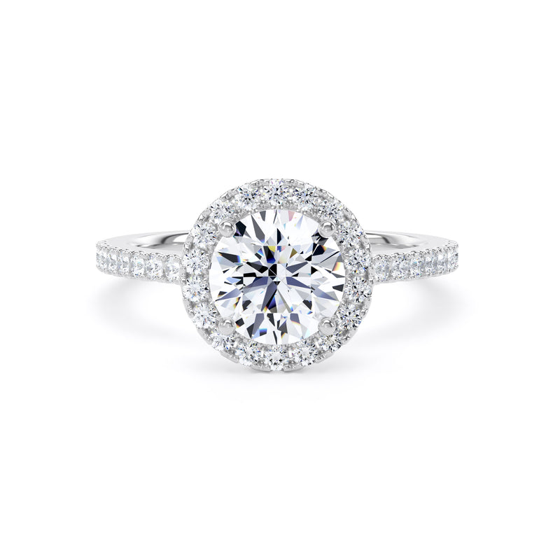 Round Brilliant Cut Halo