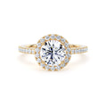Round Brilliant Cut Halo