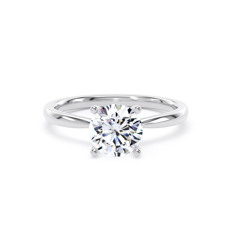 Lab Grown Diamond Solitaire Round Brilliant
