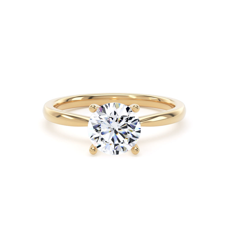 Lab Grown Diamond Solitaire Round Brilliant