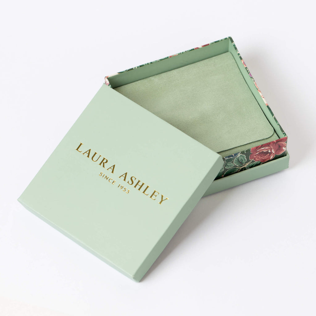 Laura Ashley Silver Plume Feather Ring