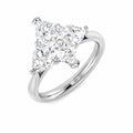 Lab Grown Marquise 3 stone